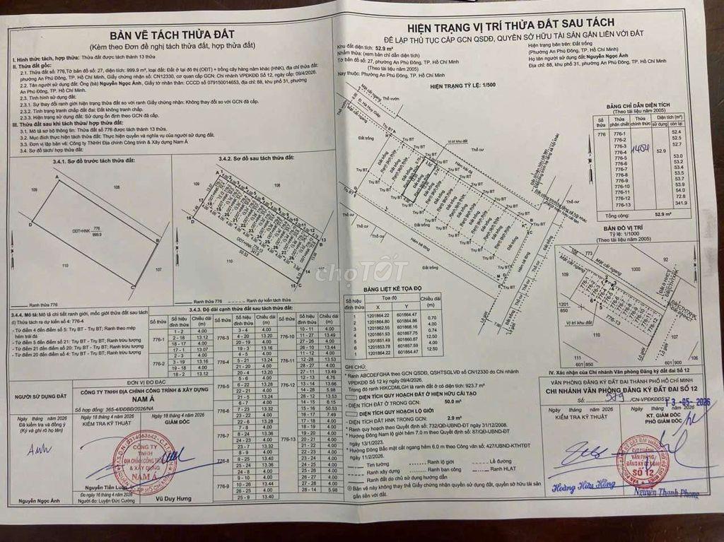 bán gấp 3 lô liền kể  1 xẹc ngắn đường tl17 phường thạnh lộc quận 12