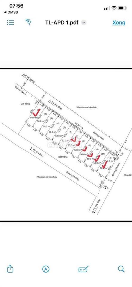 bán gấp 3 lô liền kể  1 xẹc ngắn đường tl17 phường thạnh lộc quận 12