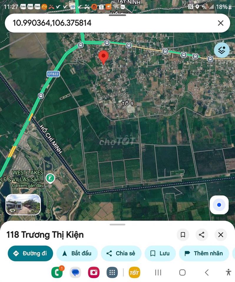 bán đất mặt tiền đường trương thị kiện, 12mx42m