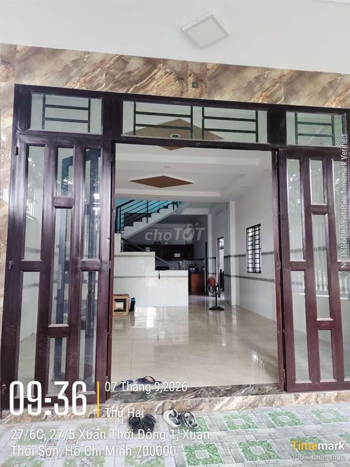 Nhà mặt tiền Nguyễn Thị Chuối. 7x18,6. 123,2m2. Giá 8,8 tỷ.