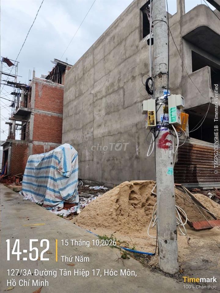 Đất mặt tiền TH18. 8x21. 160m2. 5.3 tỷ.