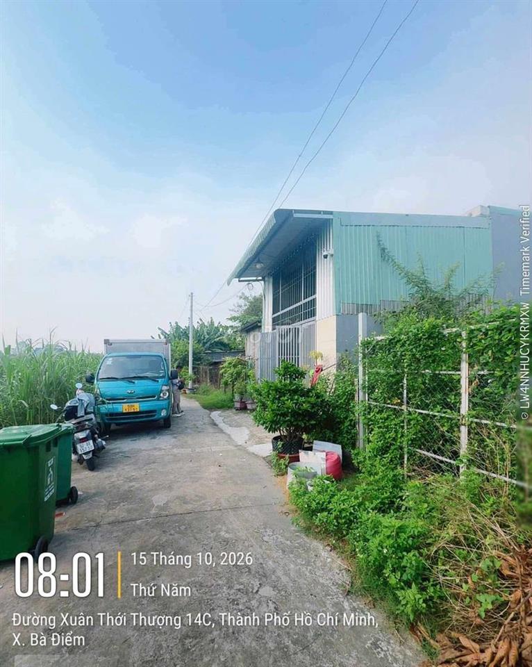 Đất 1/ Xuân Thới Thượng 14. 5x30. CN: 153m2. 