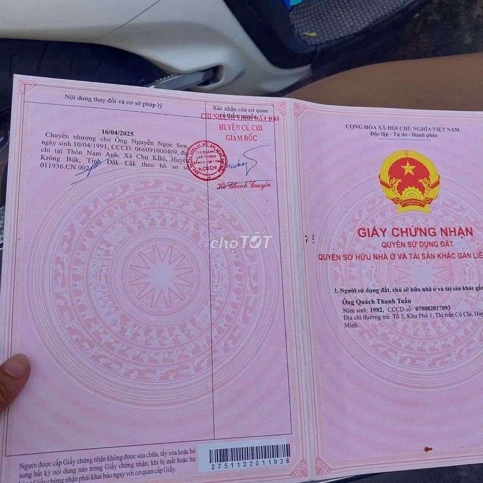 đất trung tâm xã nhuận đức