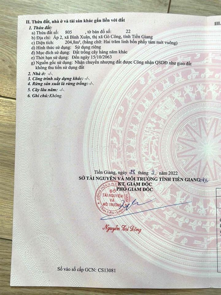 HẠ GIÁ BÁN LỖ đất thổ cư