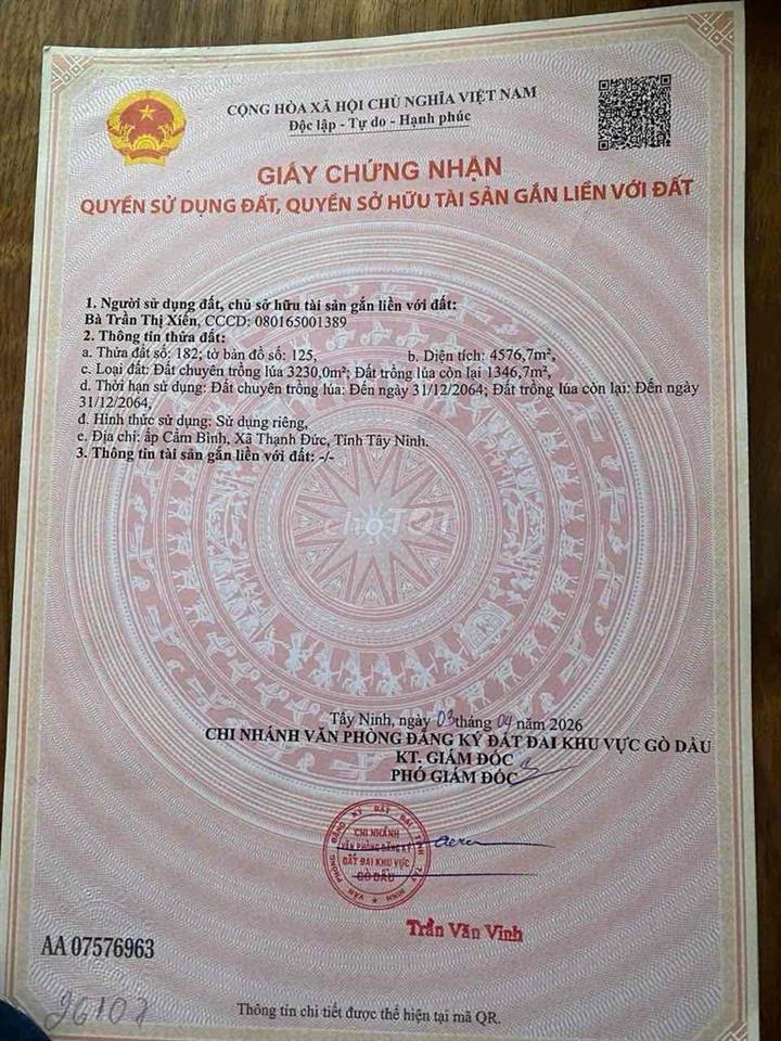 cần bán nhanh lô đất giá rẻ khu vực