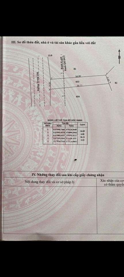 đất mặt tiền kinh doanh 199m² 1.8ty