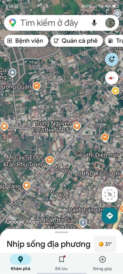dat thổ cư 110m². củ Chi, đường nhựa lớn 2.5ty
