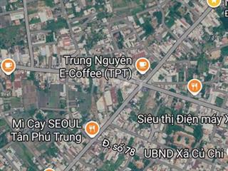 dat thổ cư 110m². củ Chi, đường nhựa lớn 2.5ty