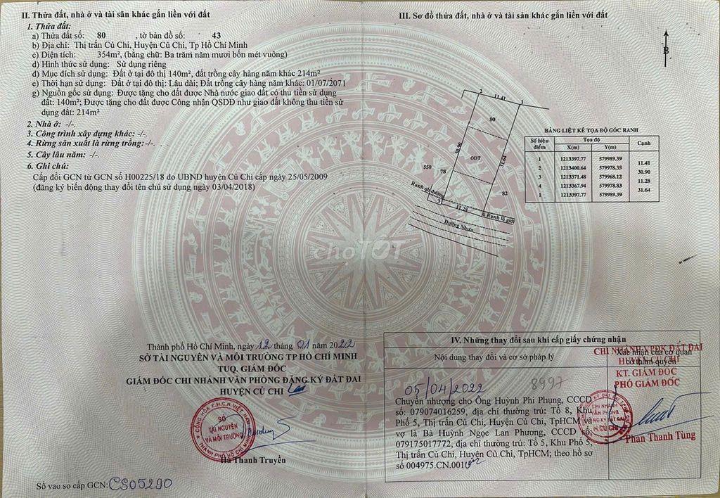 Cần tiền làm ăn nên BÁN GẤP lô sẵn thổ cư 300m , mặt tiền nhựa