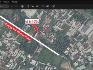 Đất 92,5m2 hẻm xe hơi đến cửa, gần chợ Bình Mỹ, trường học giá tốt
