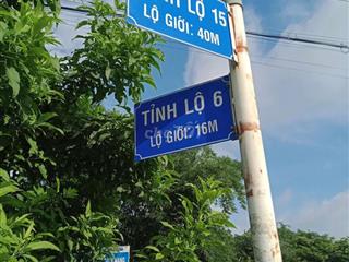 Đất vườn mặt tiền đường nhựa