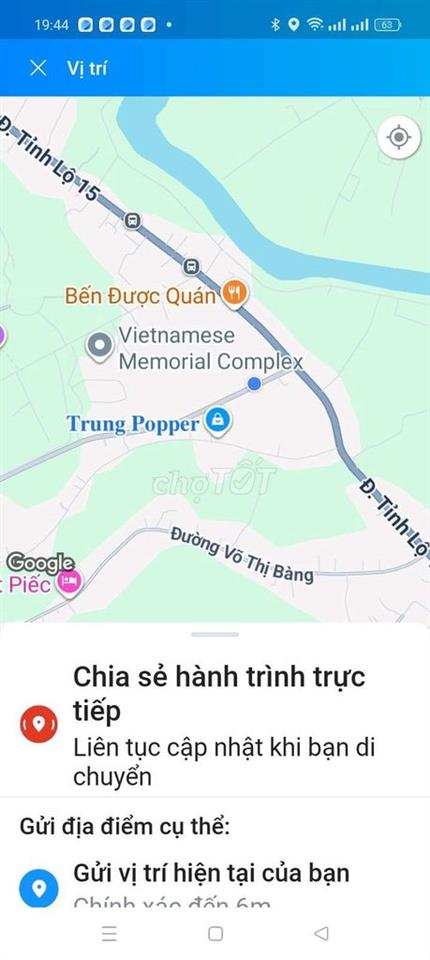 Đất vườn mặt tiền đường nhựa