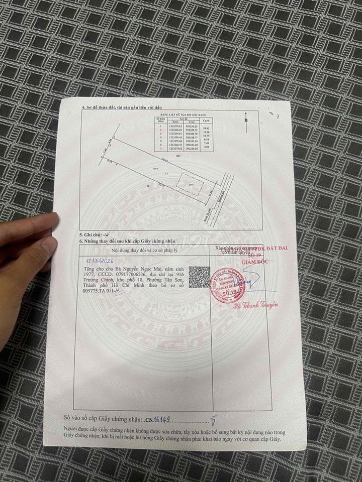 Bán đất thổ cư