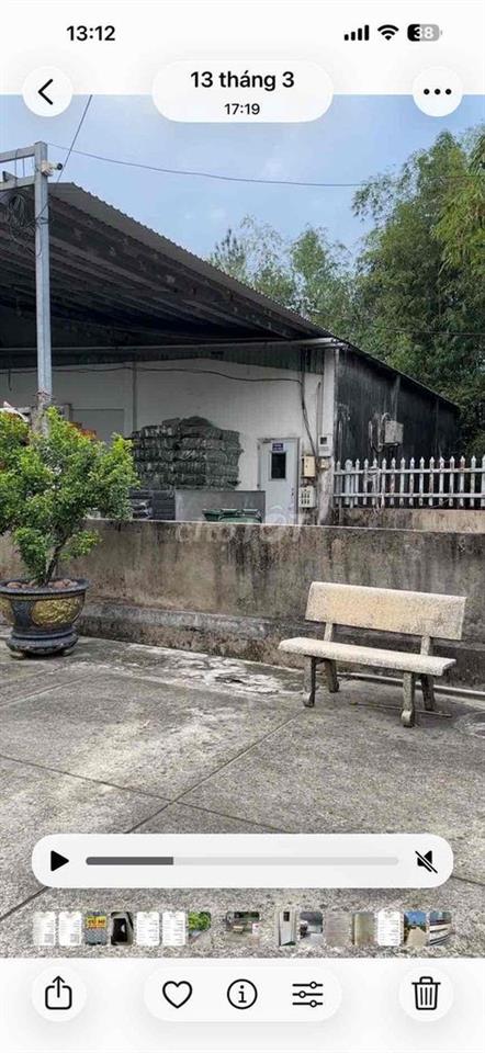 Bán nhà vườn kèm xưởng