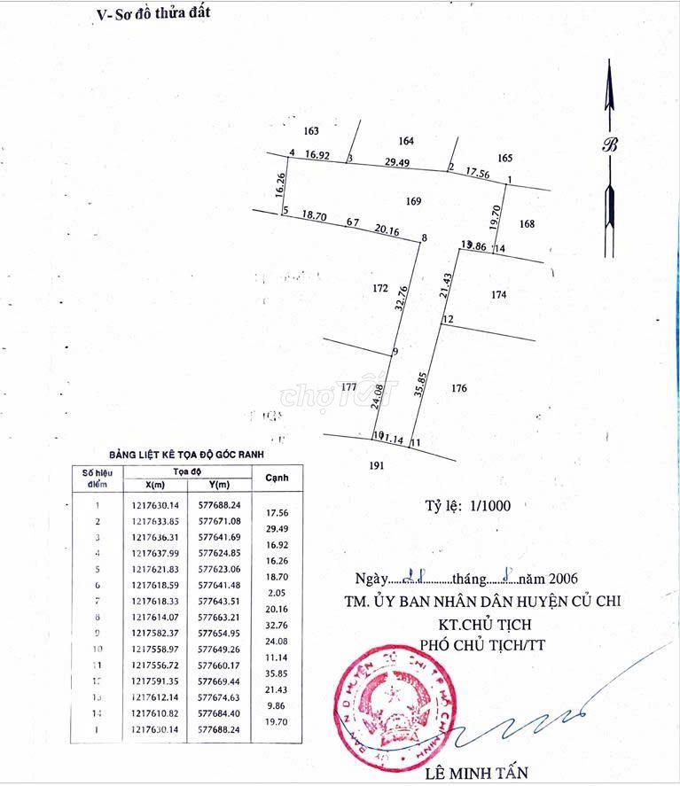 Bán đất xã Tân An Hội, TPHCM (xã Phước Hiệp, Củ Chi, HCM cũ)