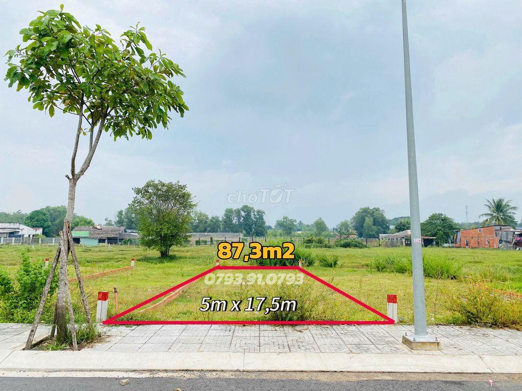 ĐẤT FULL THỔ CƯ TÂN PHÚ TRUNG, CỦ CHI *87m²-Sổ riêng, pháp lý chuẩn