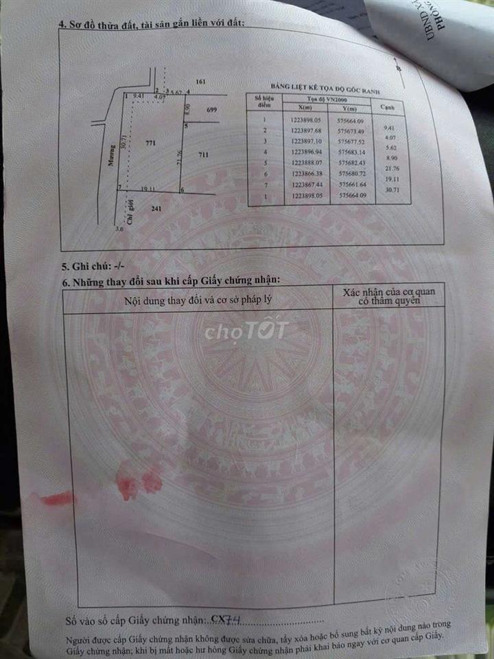 đất Củ Chi xã Trung Lập Thượng , Thái Mỹ mới