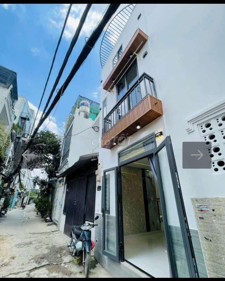 NHÀ ĐẸP Ở NGAY _HẺM XE TẢI THÔNG 