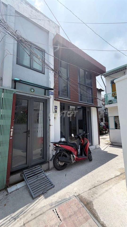 NHÀ MỚI HẺM XE HƠI 