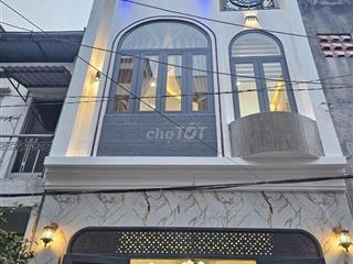nhà hẻm xe hơi 2 lầu nhà mới