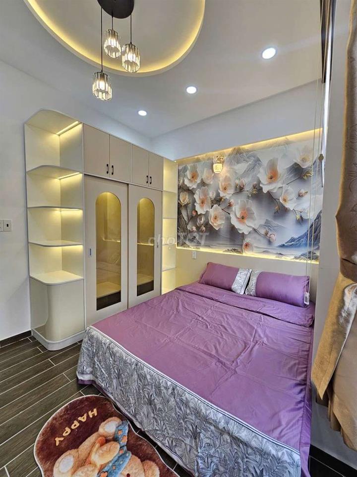 nhà hẻm xe hơi 2 lầu nhà mới