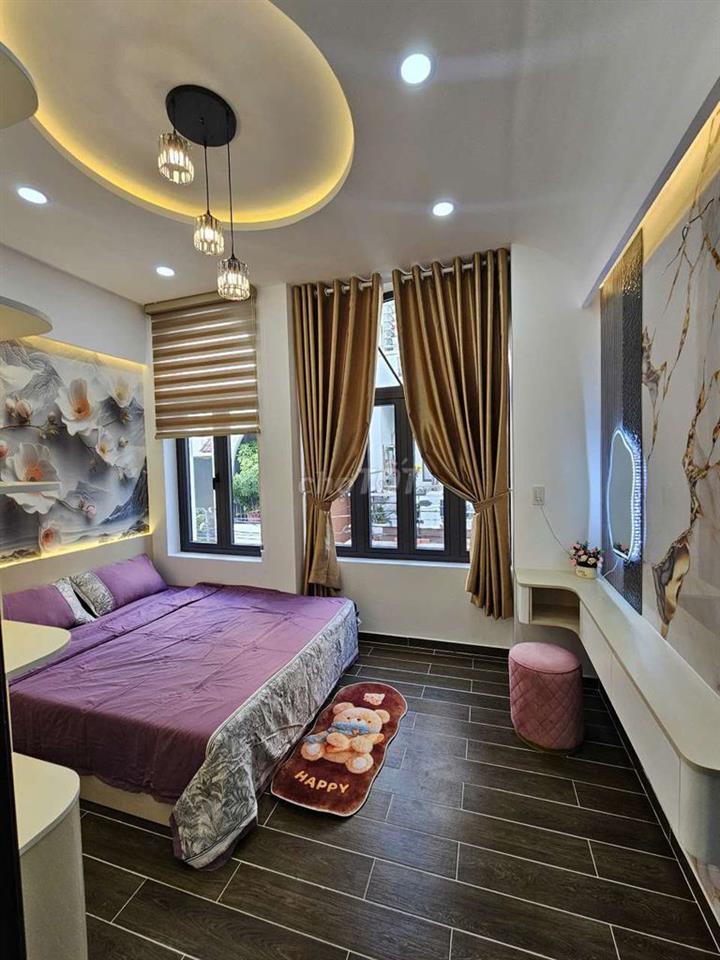 nhà hẻm xe hơi 2 lầu nhà mới