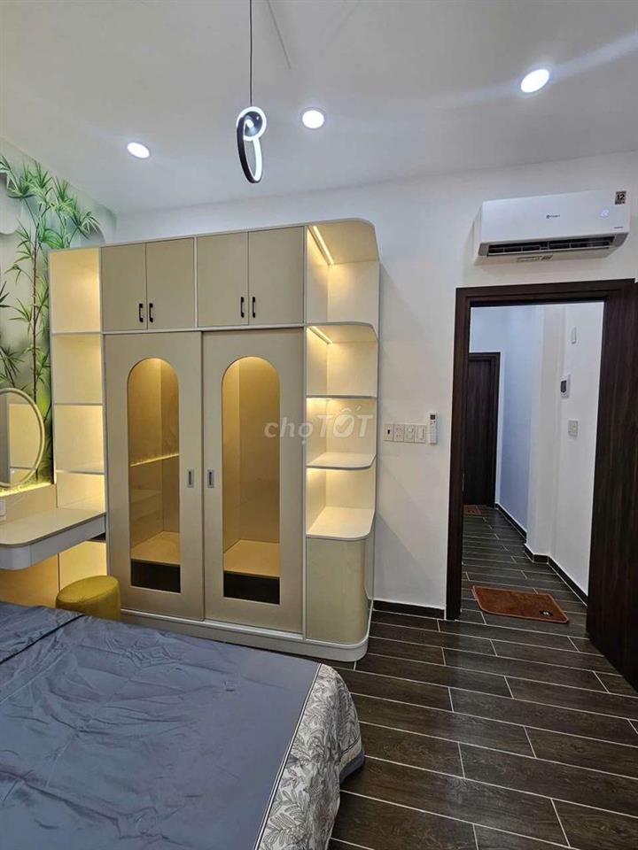 nhà hẻm xe hơi 2 lầu nhà mới