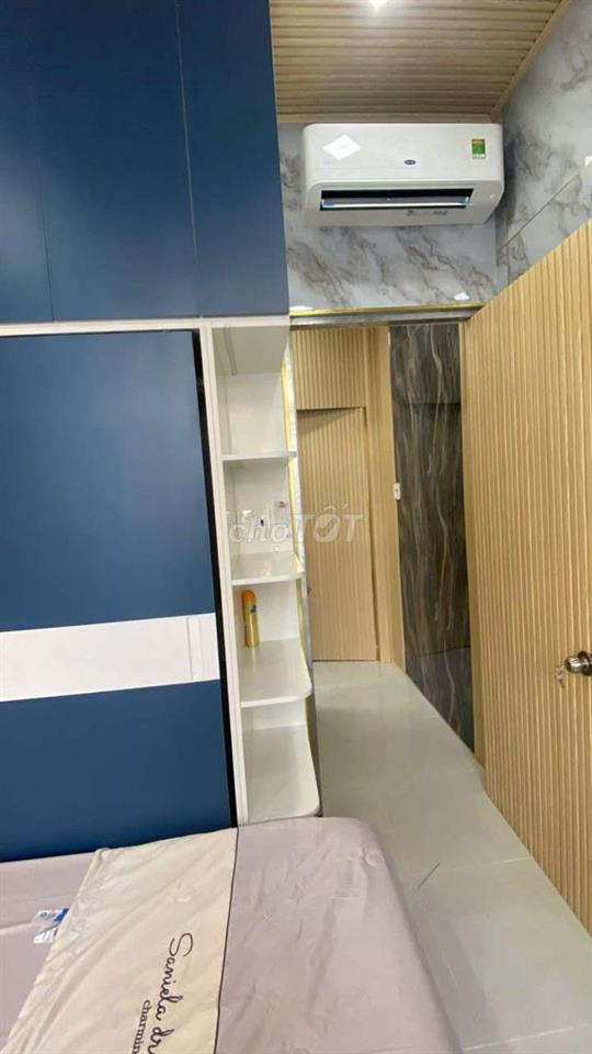 Giản 200tr Căn nhà mới hẻm trục ngắn hơn 3m đẹp ngay trường học