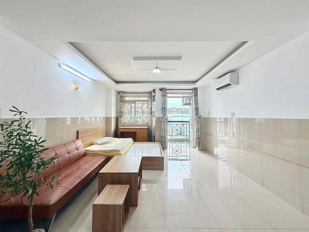 CHO THUÊ PHÒNG BAN CÔNG GẦN EMAT PHAN HUY ÍCH FULL NỘI THẤT MỚI
