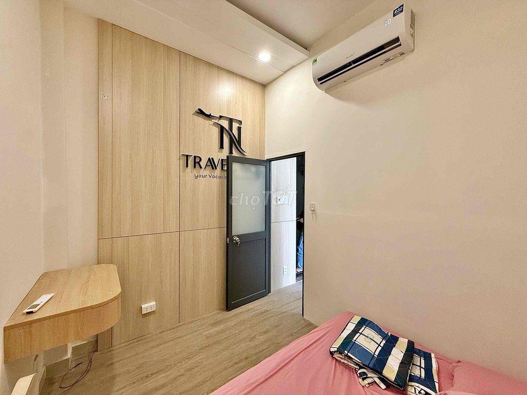 CHO THUÊ 2 PHÒNG NGỦ MỚI XÂY NHÀ CÓ THANG MÁY Ở ĐƯỢC LIỀN