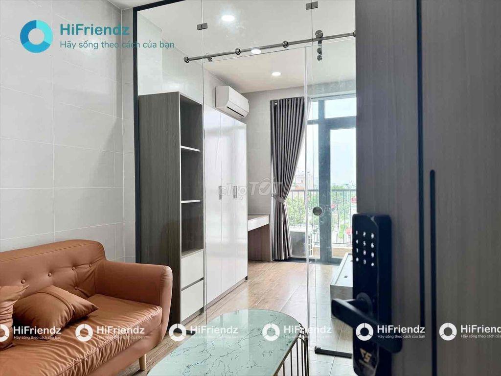 40mv 1 Phòng Ngủ - Bancol - Tách bếp - Full nội thất - Dự án mới