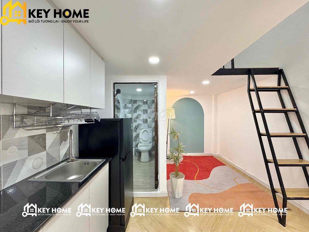 CHO THUÊ PHÒNG FULL NỘI THẤT GÁC CAO GẦN DƯƠNG QUÃNG HÀM -ĐHỌC VLU IUH