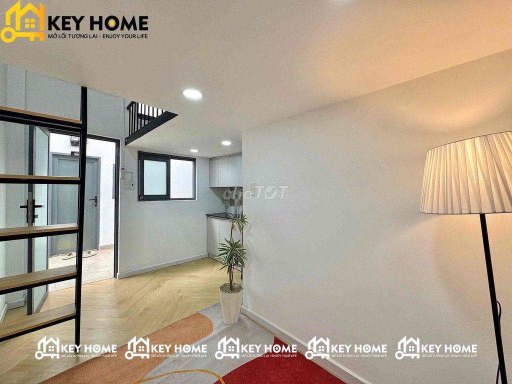 CHO THUÊ PHÒNG FULL NỘI THẤT GÁC CAO GẦN DƯƠNG QUÃNG HÀM -ĐHỌC VLU IUH