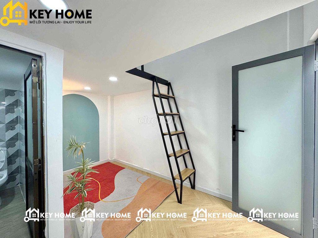 CHO THUÊ PHÒNG FULL NỘI THẤT GÁC CAO GẦN DƯƠNG QUÃNG HÀM -ĐHỌC VLU IUH