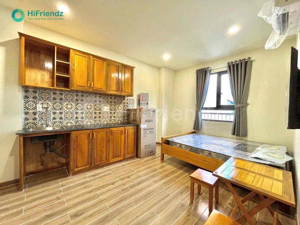 CHO THUÊ CĂN HỘ FULL NỘI THẤT CỬA SỔ TRỜI NGAY DƯƠNGQUẢNG HÀM -VLU-IUH