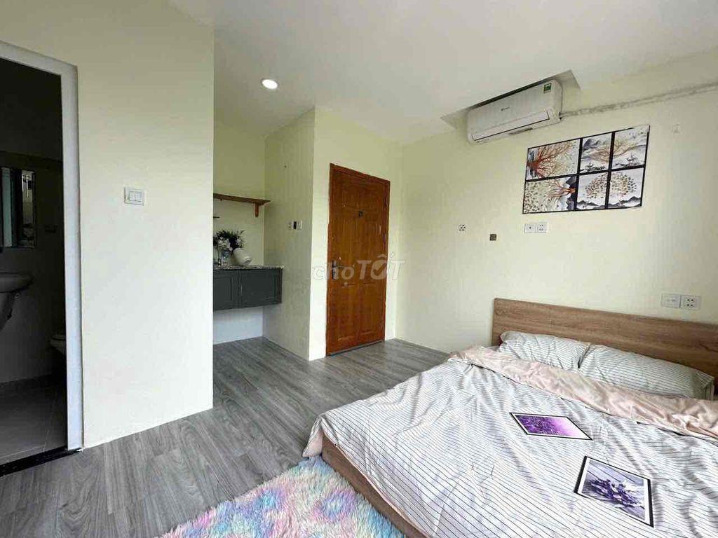 CHO THUÊ CĂN HỘ 30m2 BAN CÔN THOÁNG MÁT, GẦN CÔNG VIÊN LÀNG HOA GÒ VÂP