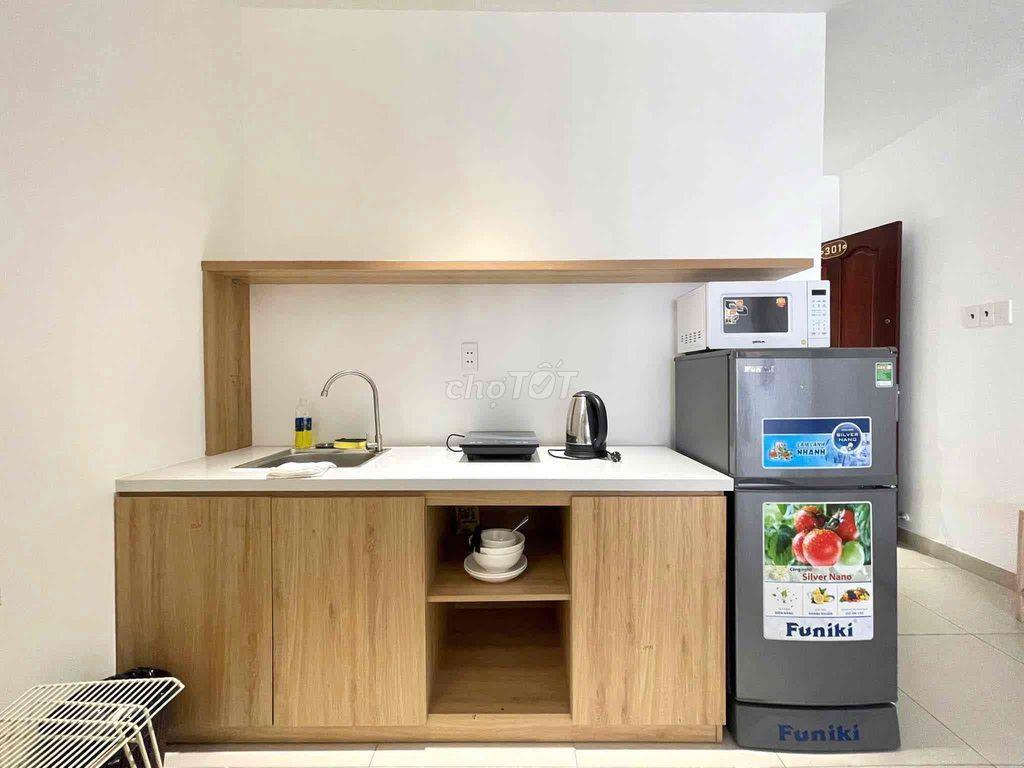 STUDIO FULL NỘI THẤT MỚI XÂY NGAY LOTTE MART GÒ VẤP