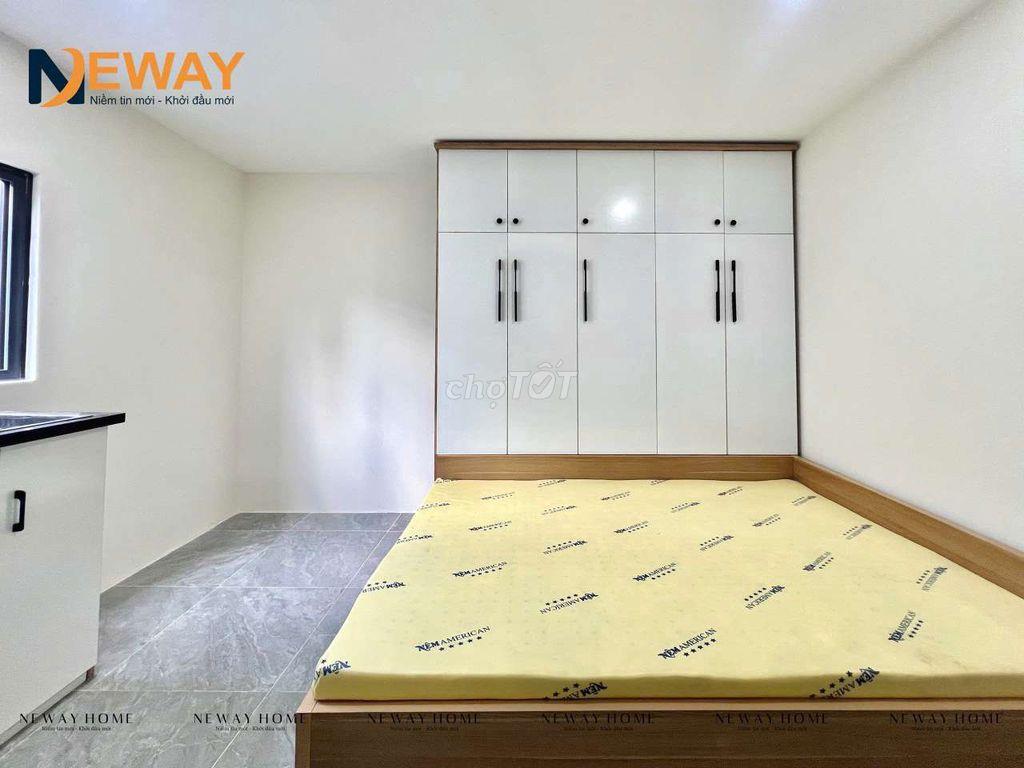 STUDIO CỬA SỔ TRỜI FULL NỘI THẤT ĐI BỘ QUA EMART PHAN HUY ÍCH