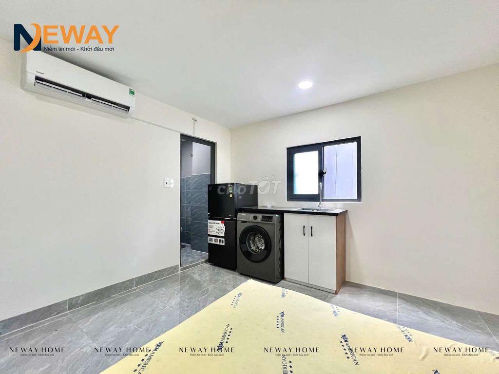 STUDIO CỬA SỔ TRỜI FULL NỘI THẤT ĐI BỘ QUA EMART PHAN HUY ÍCH