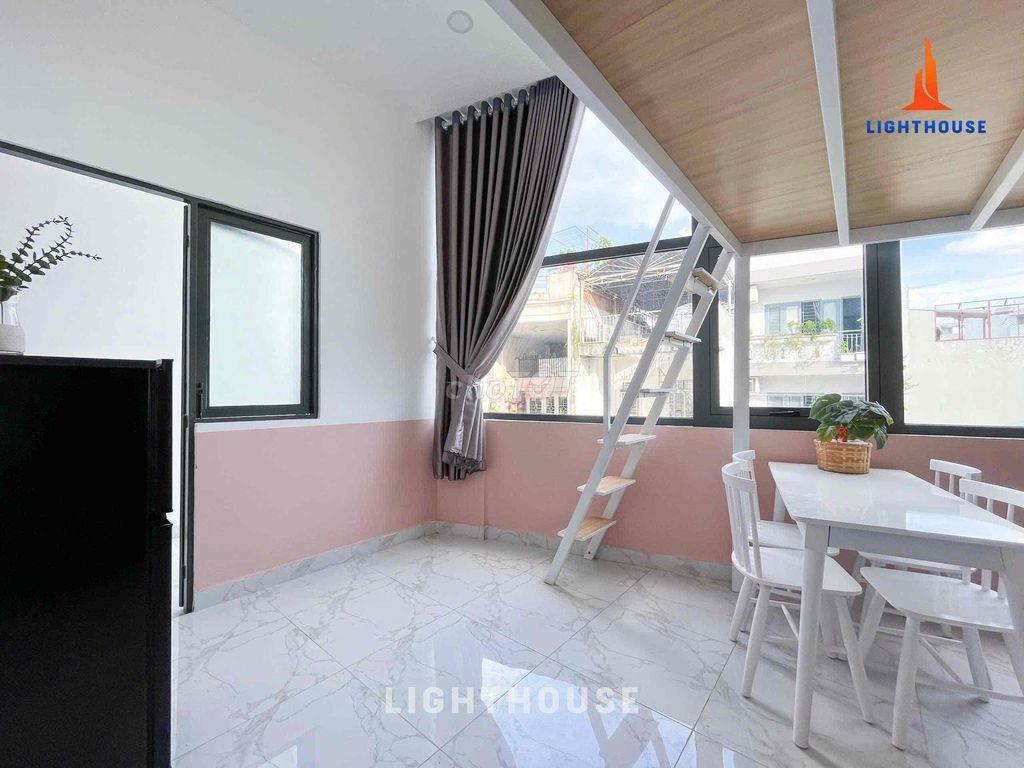 PHÒNG CÓ GÁC - CỬA SỔ TRỜI LỚN - FULL NỘI THẤT