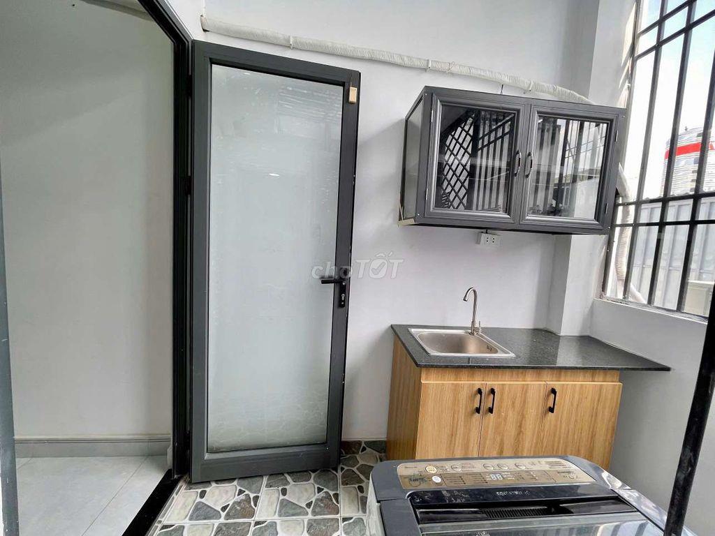 Căn hộ 1pn tách bếp bancol ngay chợ Thạch Đà