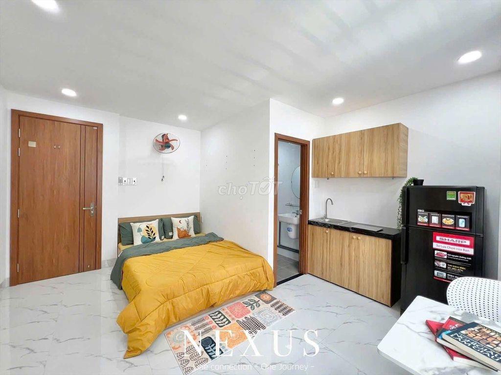 Studio full nội thất cửa sổ trời bao thoáng