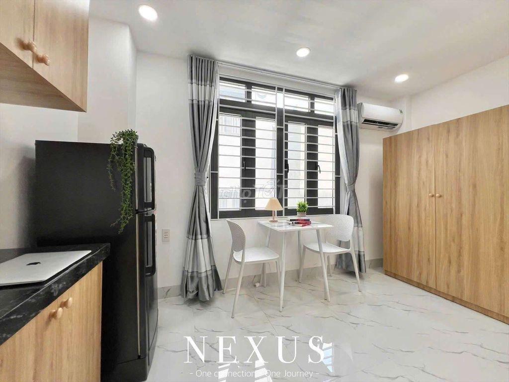 Studio full nội thất cửa sổ trời bao thoáng
