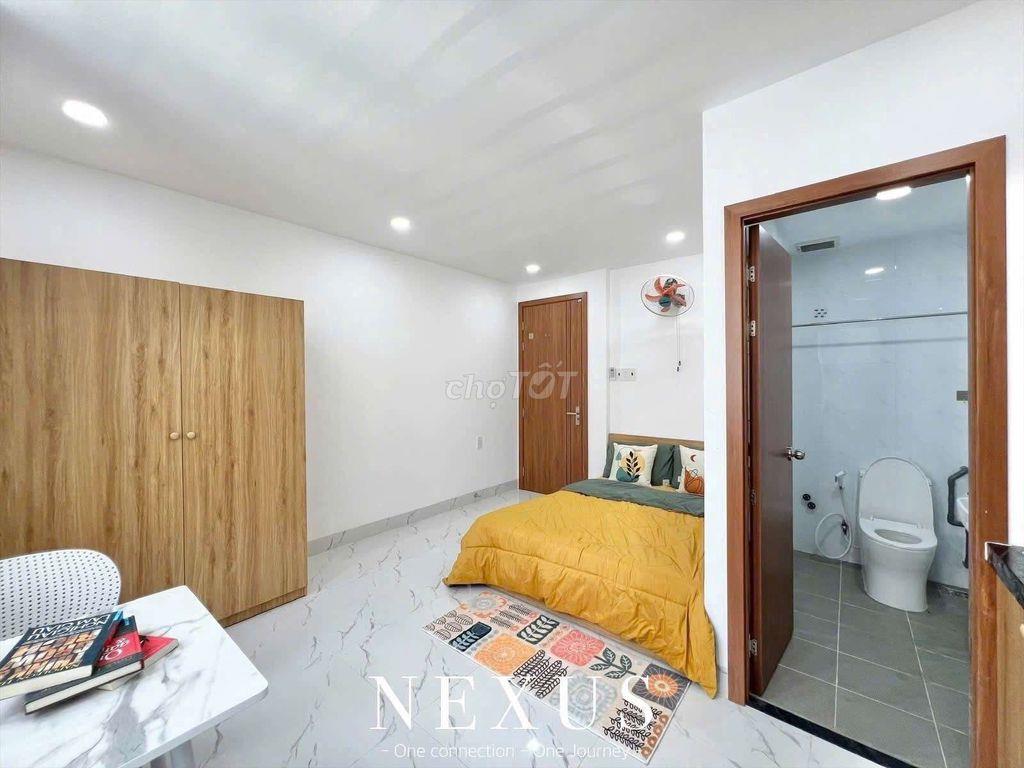 Studio full nội thất cửa sổ trời bao thoáng
