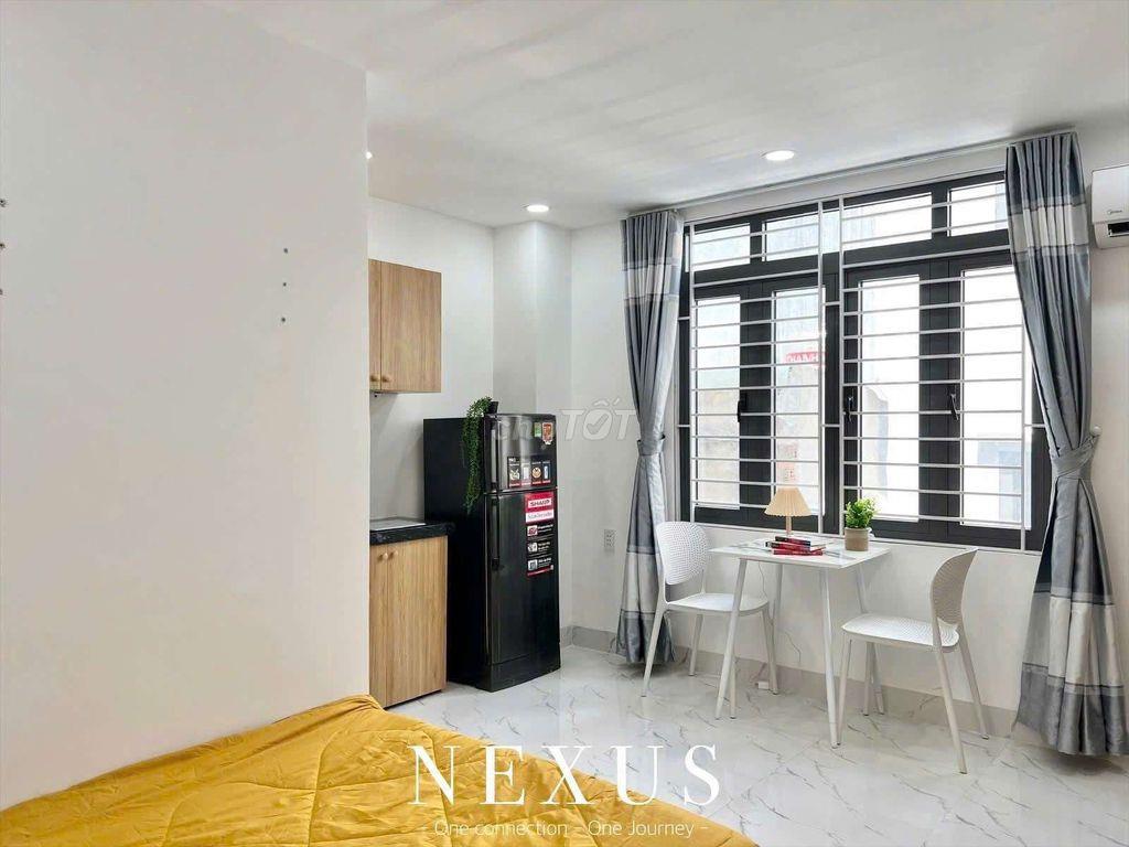 Studio full nội thất cửa sổ trời bao thoáng