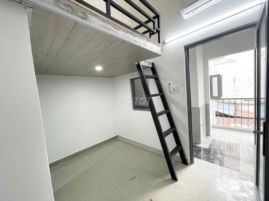 PHÒNG DUPLEX CÓ GÁC NGAY CÔNG VIÊN LÀNG HOA, GÒ VẤP