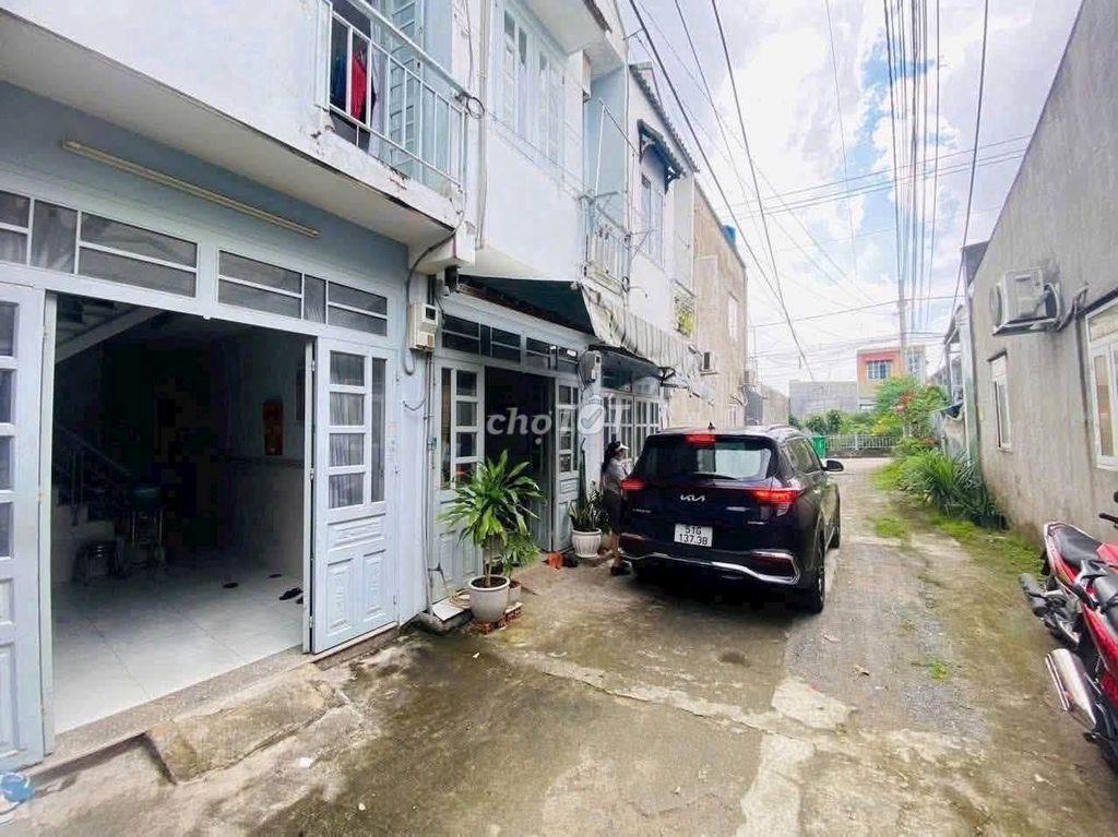 Bán nhà 1 trệt 1 lầu 40m2 gần CĐ Điện Lực Q12 hẻm xe hơi