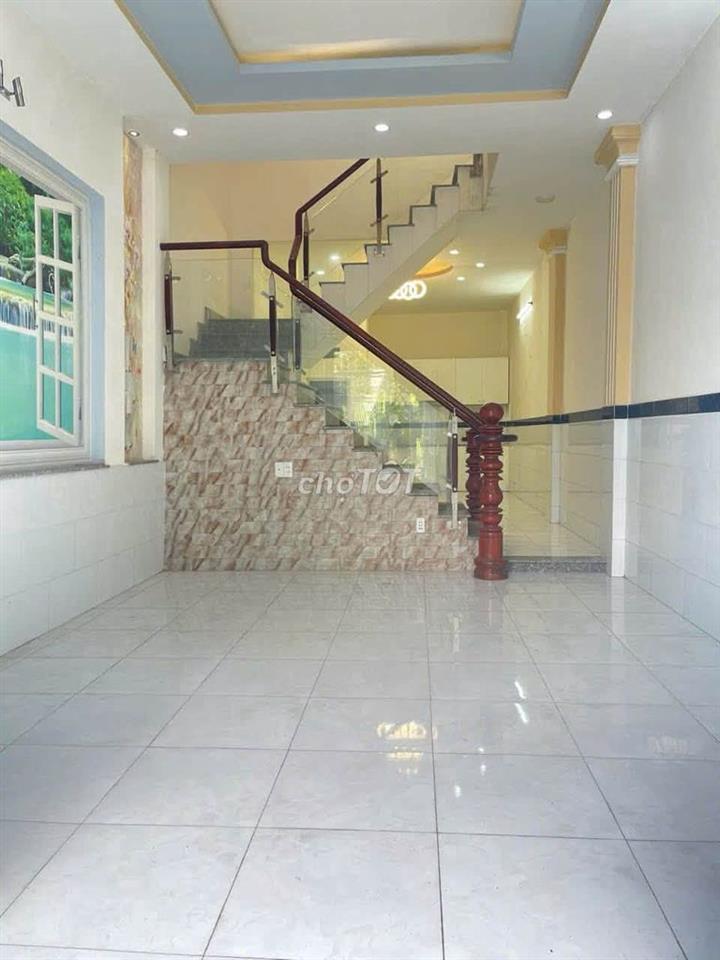 cho thuê nhà 1 trệt 2 lầu an phú đông q12 đường xe hơi