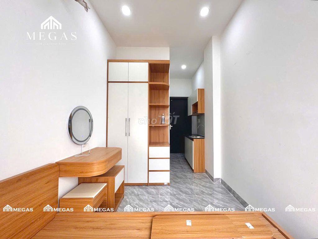 CHÍNH CHỦ CHO THUÊ PHÒNG STUDIO FULL NỘI THẤT MỚI XÂY GẦN CV LÀNG HOA 