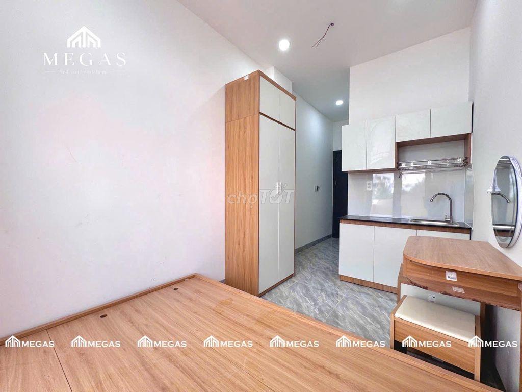 STUDIO FULL NỘI THẤT BAN CÔNG-CỬA SỔ TRỜI MỚI XÂY 100% RỘNG 30M2